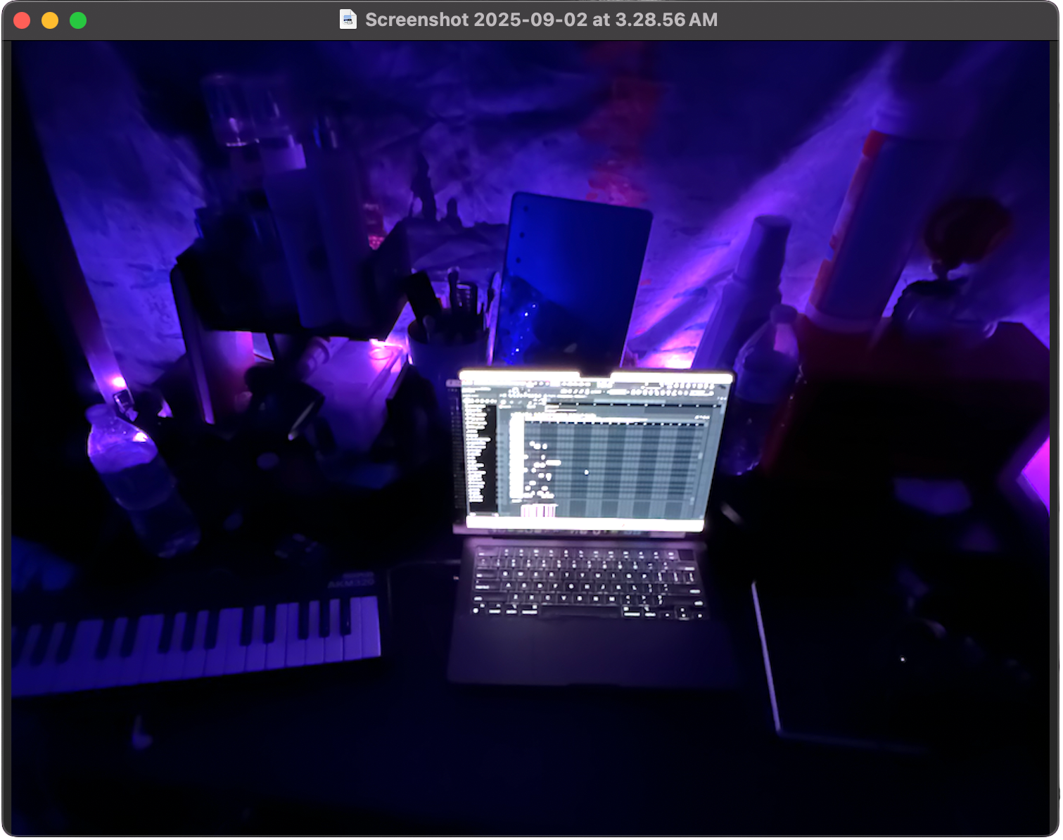 my desk